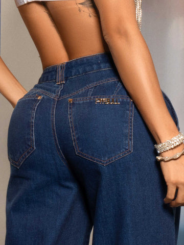 Calça Wide Leg Feminina Calça Wide Leg Feminina