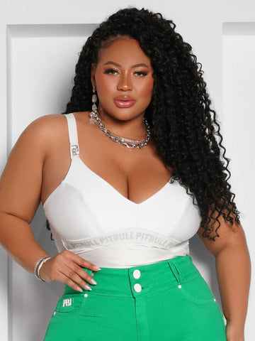 Super Comfortable Cropped Blouse with Pads and Elastane Super Comfortable Cropped Blouse with Pads and Elastane