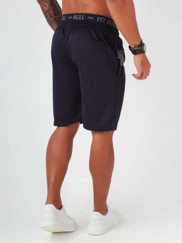 Pantalón Corto Pit Bull para Hombre con Elástico Personalizado Grafito Pantalón Corto Pit Bull para Hombre con Elástico Personalizado Grafito