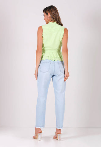 Wrap-around and Tie-up Blouse Wrap-around and Tie-up Blouse