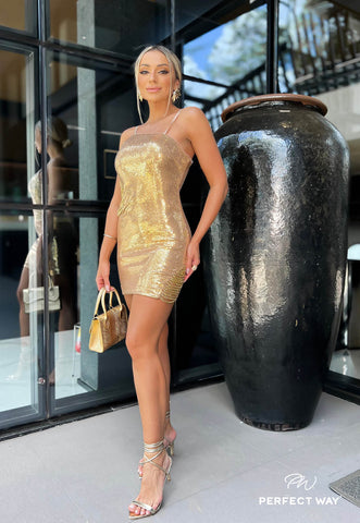 Robe à sequins avec broderie Robe à sequins avec broderie
