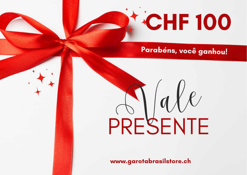 Carte-cadeau du magasin Girl Brasil Carte-cadeau du magasin Girl Brasil