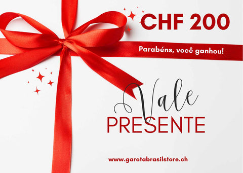 Carte-cadeau du magasin Girl Brasil Carte-cadeau du magasin Girl Brasil