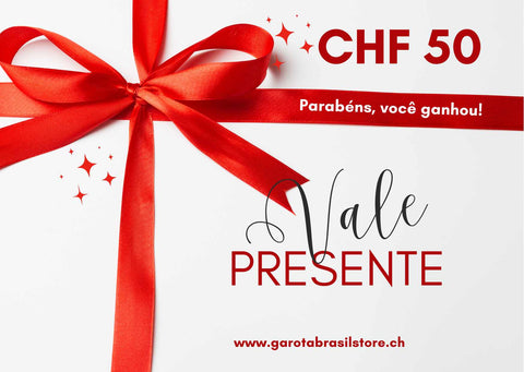 Carte-cadeau du magasin Girl Brasil Carte-cadeau du magasin Girl Brasil