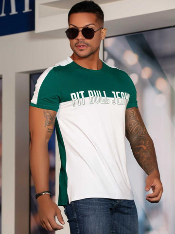 Camiseta Masculina Gola O Camiseta Masculina Gola O
