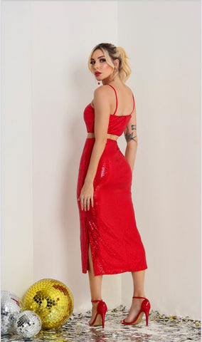 Conjunto Paetê Midi By Lyss - Garotabrasilstore Conjunto Paetê Midi By Lyss - Garotabrasilstore