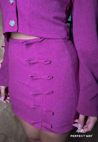 Conjunto Blazer e Saia curta Pink - Garotabrasilstore Conjunto Blazer e Saia curta Pink - Garotabrasilstore