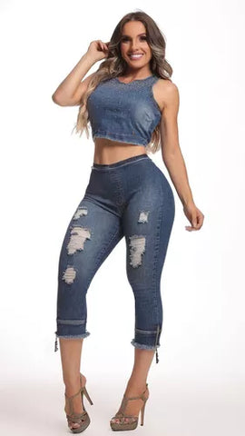 Calça Montaria Jeans