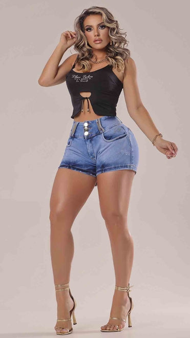 Shortinho Jeans Rhero Feminina - Short