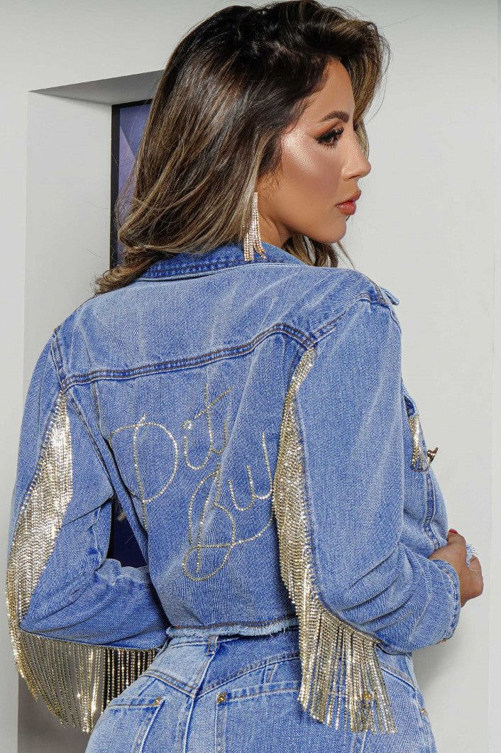 Women's Blue Jeans Jacket