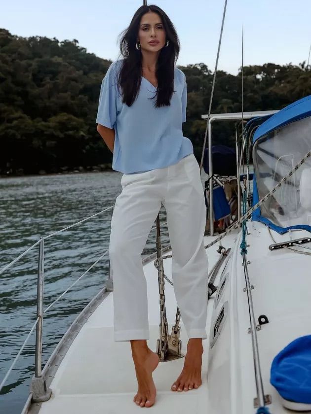 Calça Anna Alfaiataria Cenoura | Elegante e Moderna